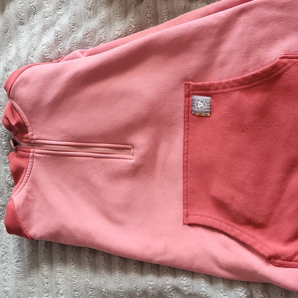 Ariat hoodie- 1/2 zip
